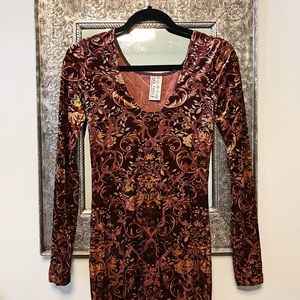 Free People Velvet Dress